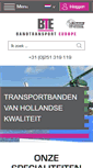 Mobile Screenshot of bandtransporteurope.nl